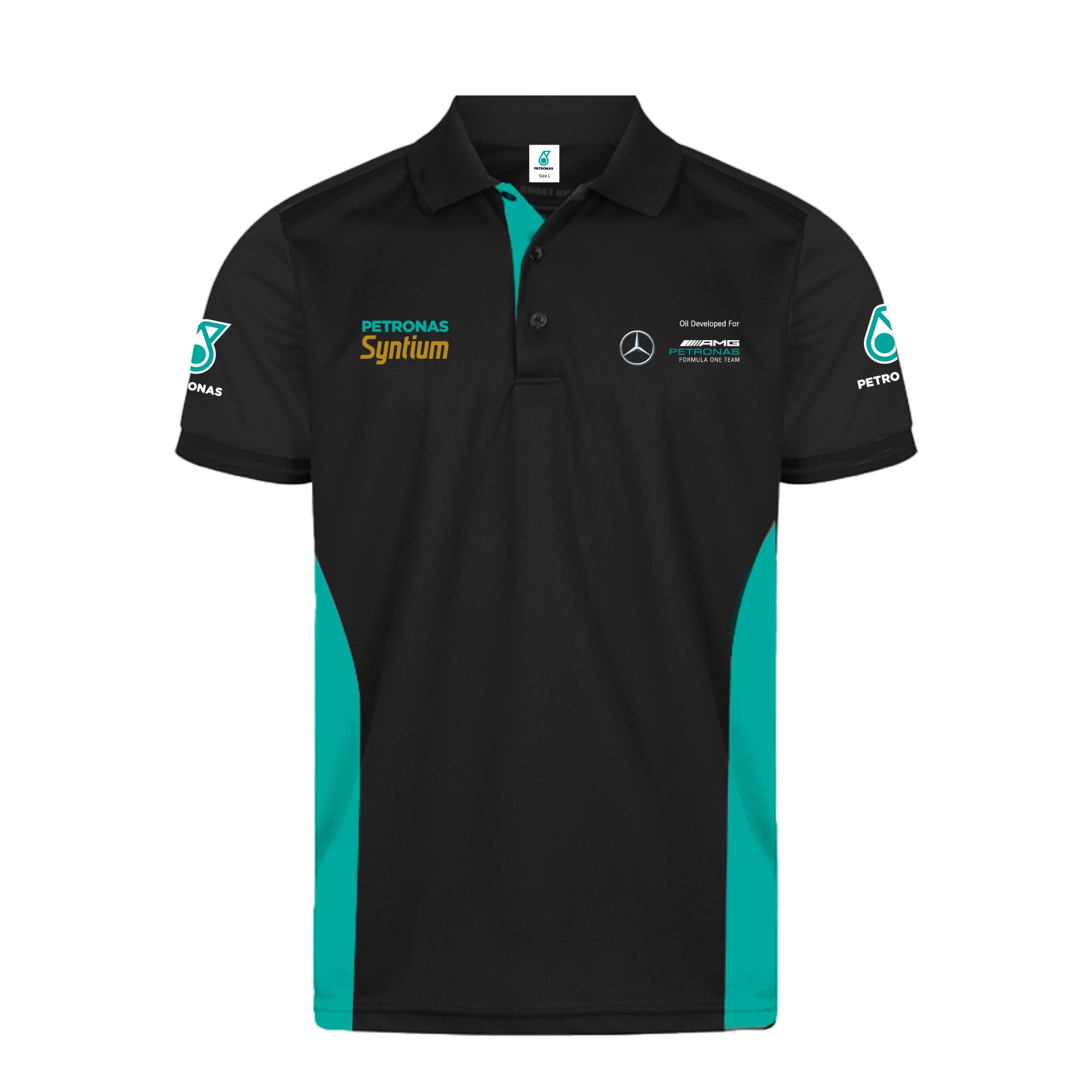 PETRONAS Black Polo Shirt – Petronas Lubricants Merch